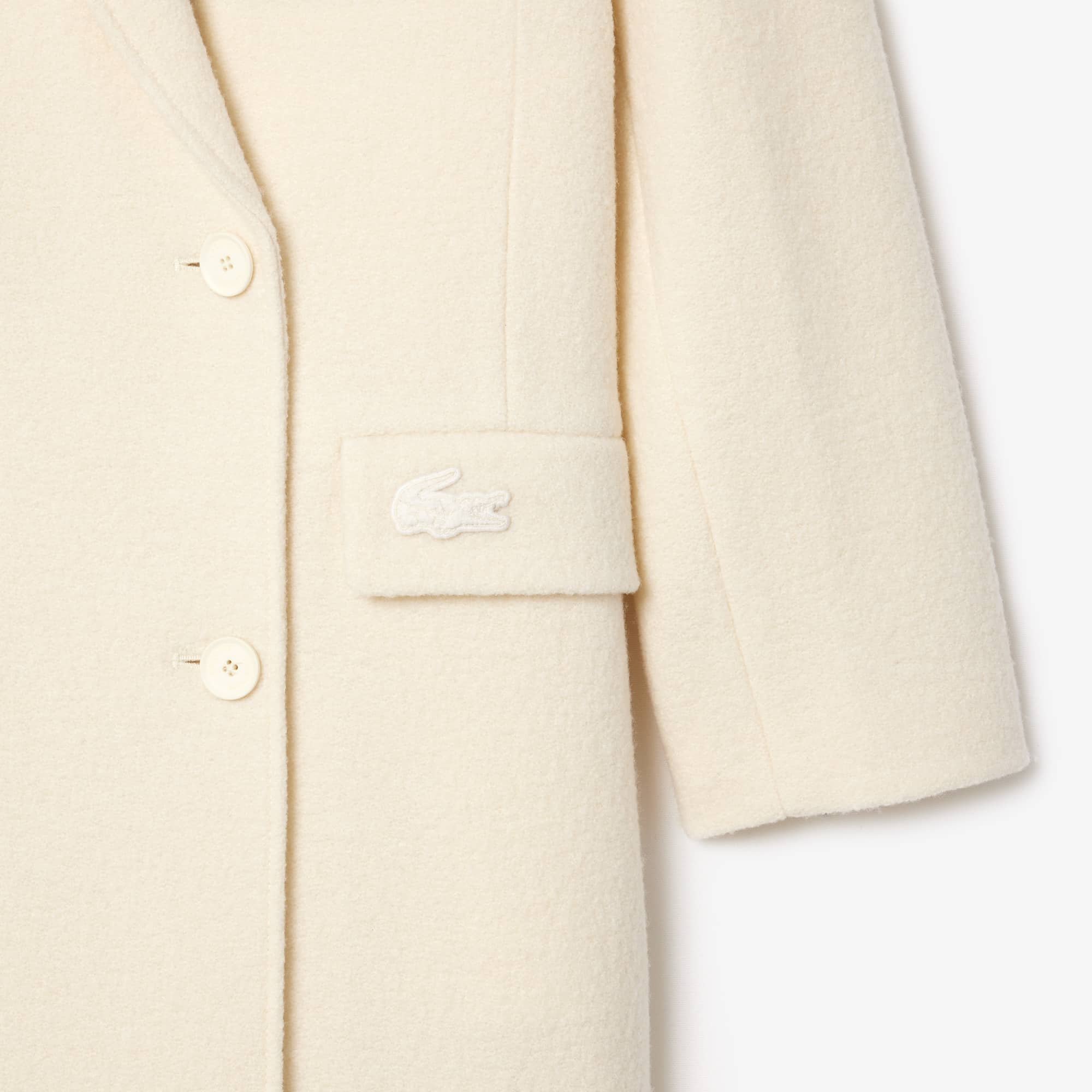 ジャケット・アウター ENFOLD SHAPE LONG-COAT ZCSIA Women's Winter Long Sleeve Full Zipper Oversized Baggy