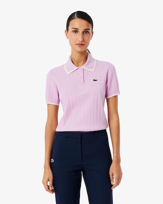 Pull Golf col polo manches courtes