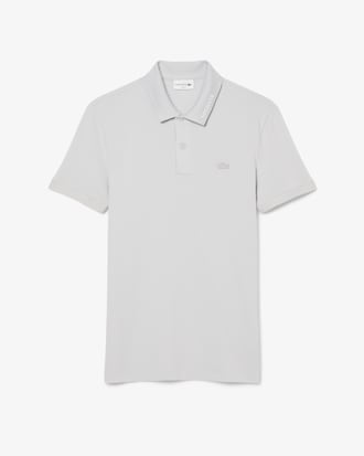 Slim Fit Branded Piqu&eacute; Polo