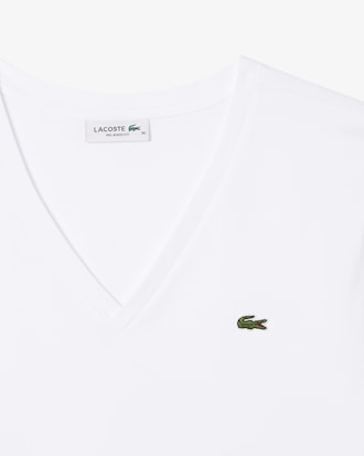 Women's Relaxed Fit Soft Cotton V-Neck T-Shirt