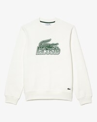 Men&rsquo;s Crew Neck Unbrushed Fleece Sweatshirt