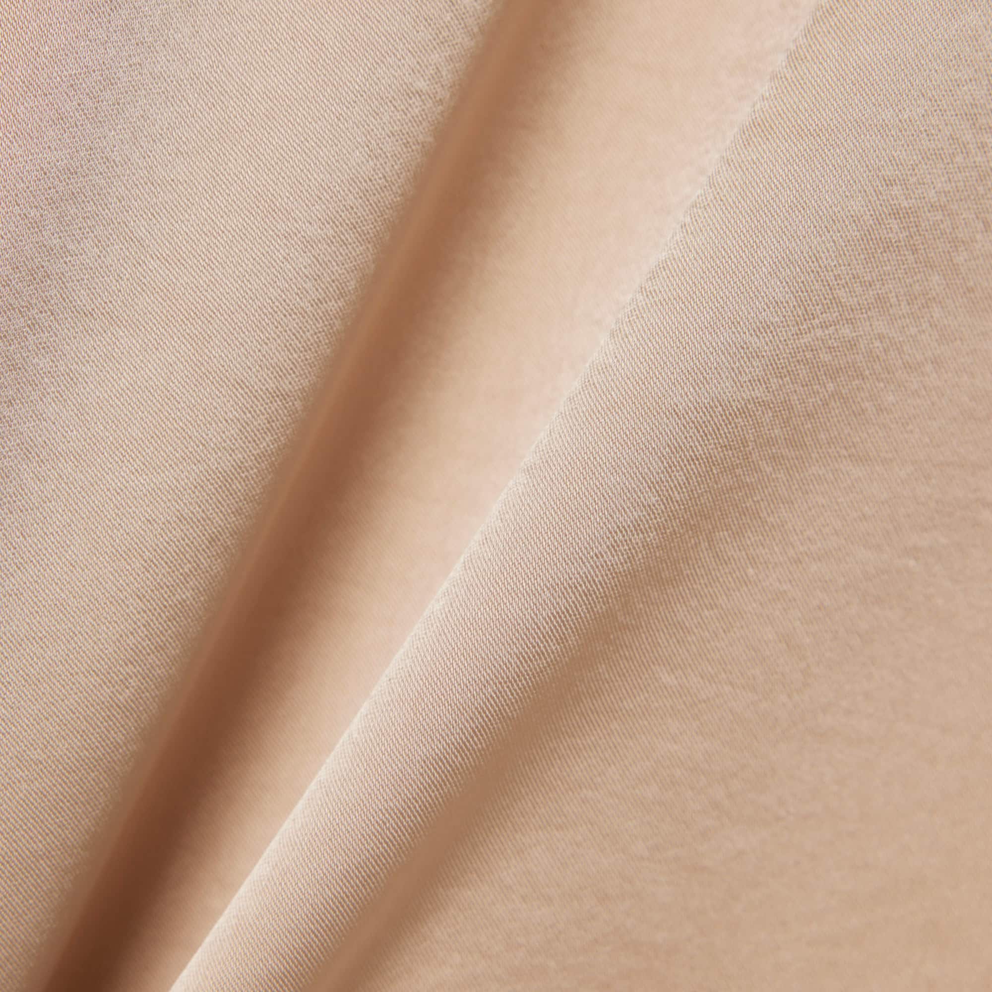Relaxed Fit Satin Polo