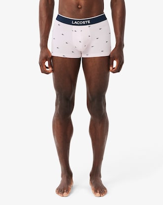 Men's Cotton Crocodile All Over Jersey Trunks