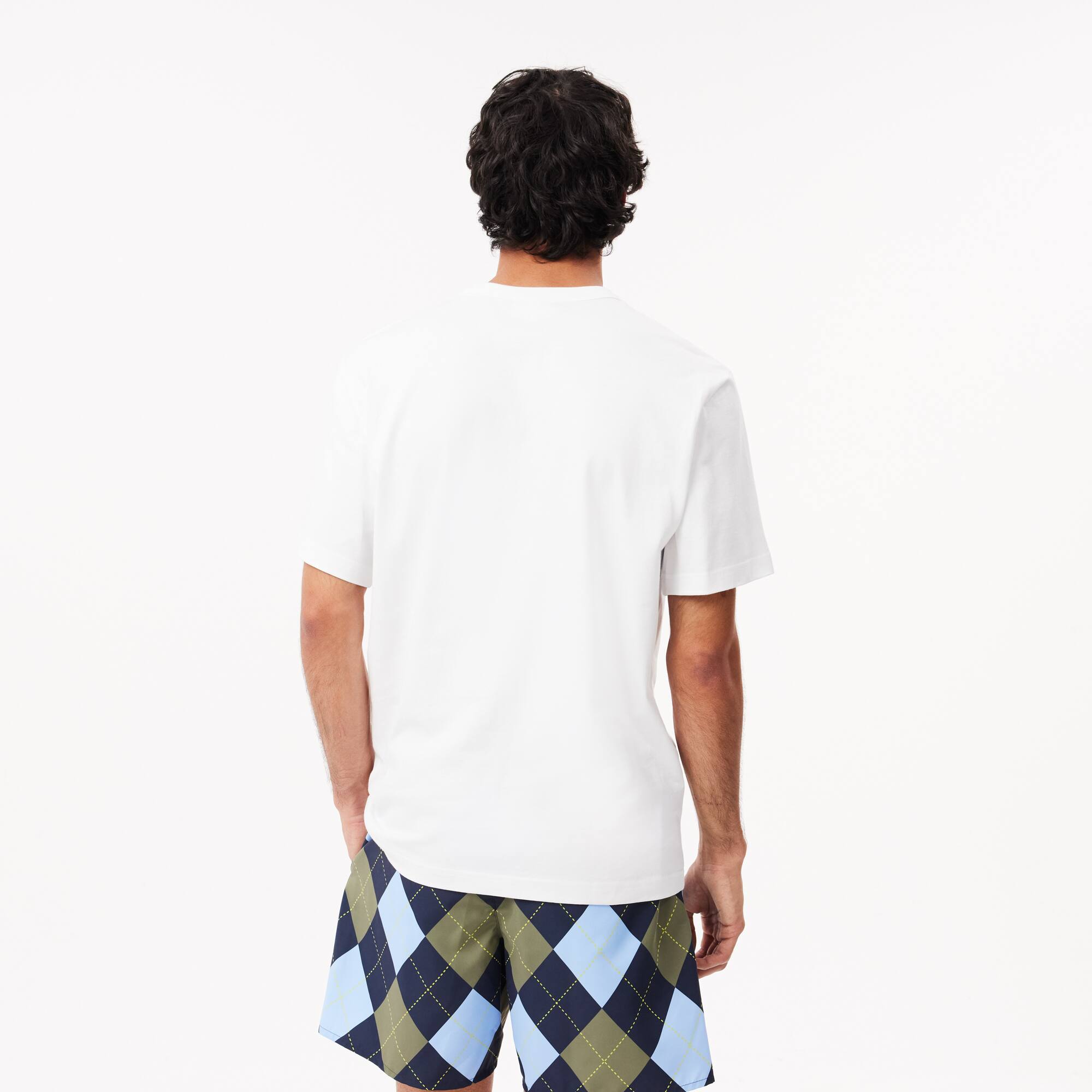 Heavy Cotton Argyle Print T-shirt - T-shirts - Nouveautés 2026