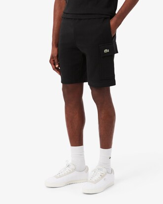 Men's Cotton Fleece Cargo Shorts