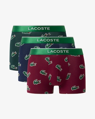 3-Pack Crocodile Print Trunks