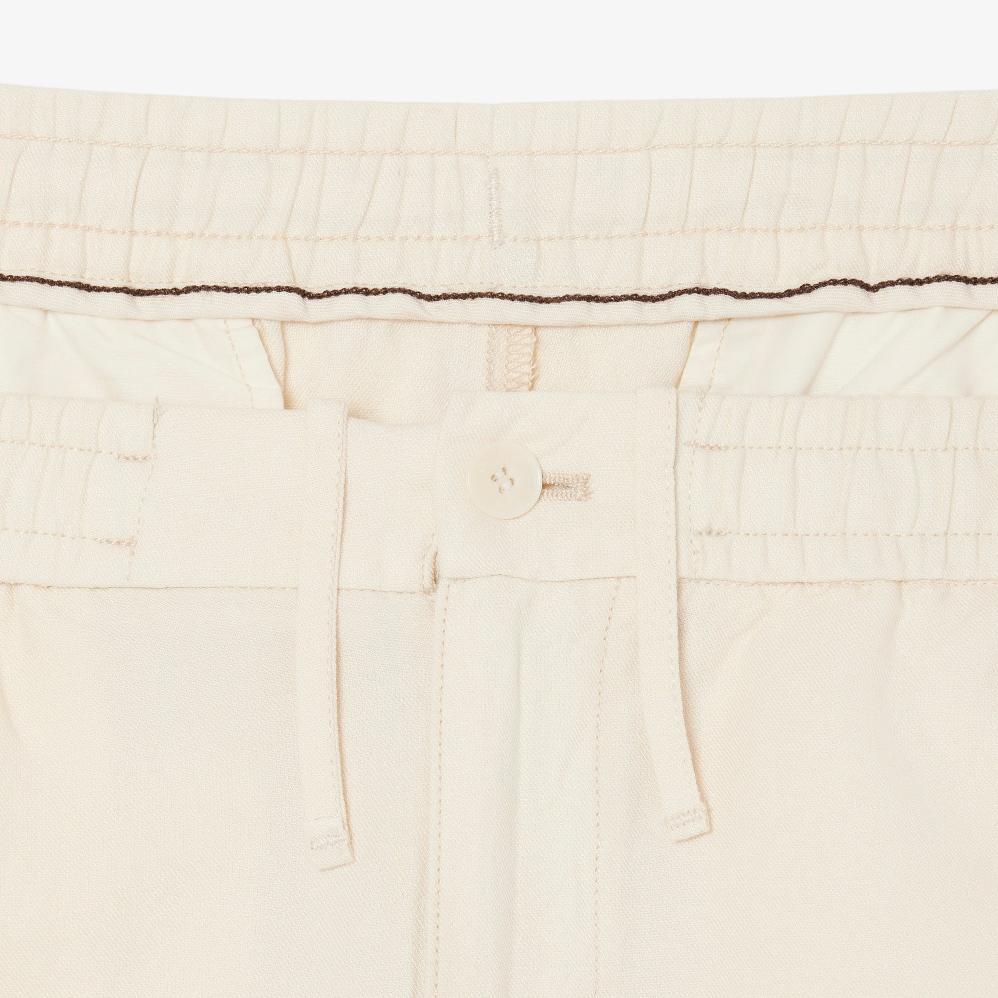 Regular Fit Linen Chino Pants