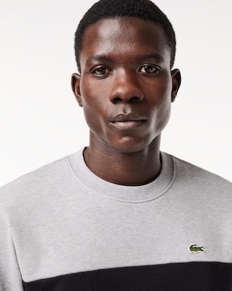 Men's Colorblock Crew Neck Sweatshirt