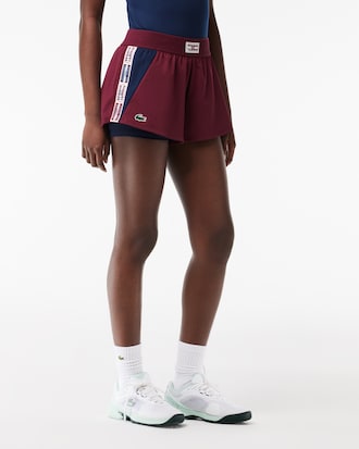 Women's Recycled Fabric Lined Tennis Shorts