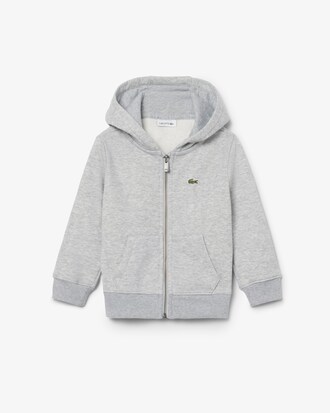 Sudadera con Cierre Unisex de Felpa Cepillada