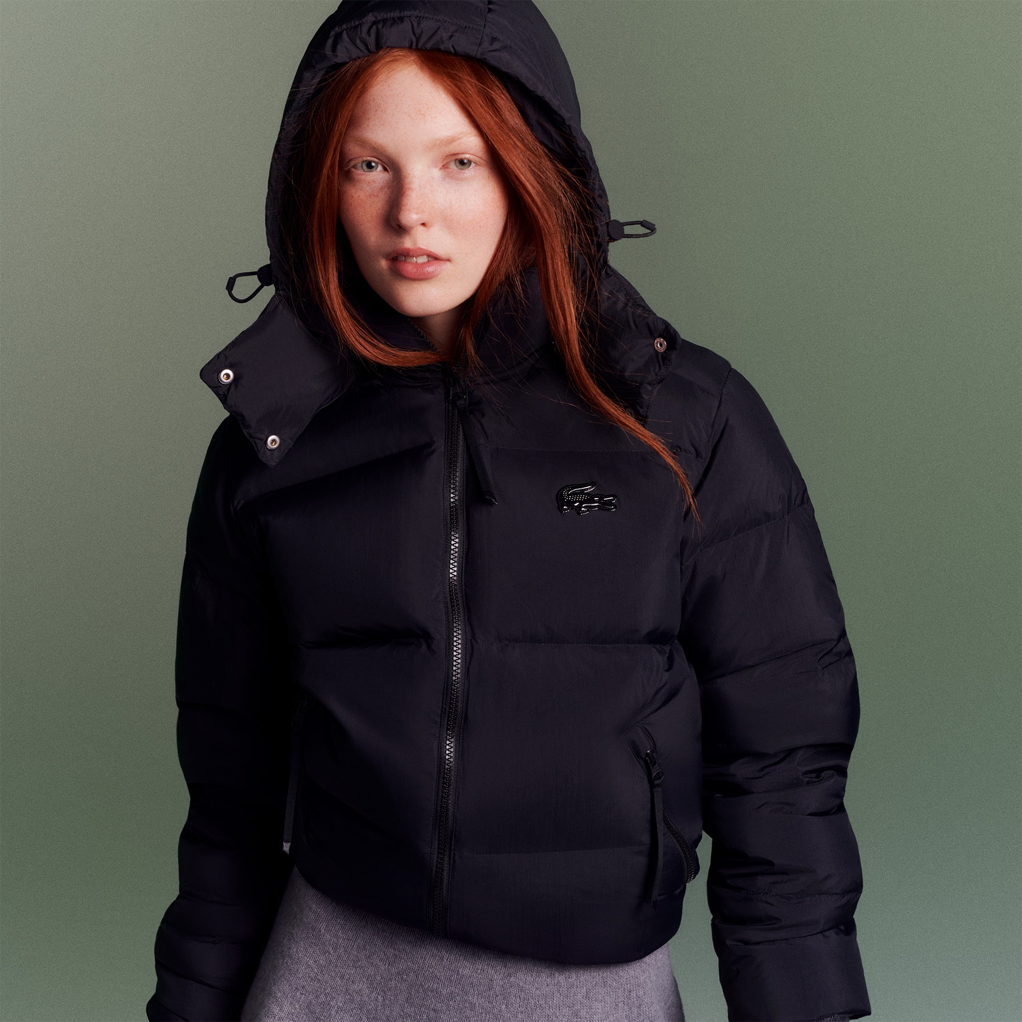 Women's Relaxed Fit Hooded Down Jacket - Recycled Materials - New