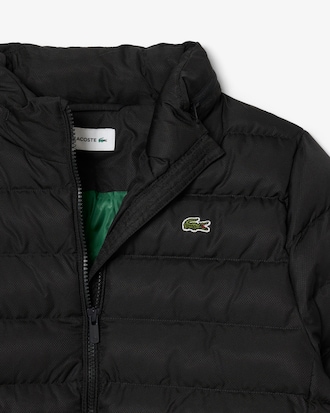 Unisex Fleece Lined Hooded Puffed Jacket