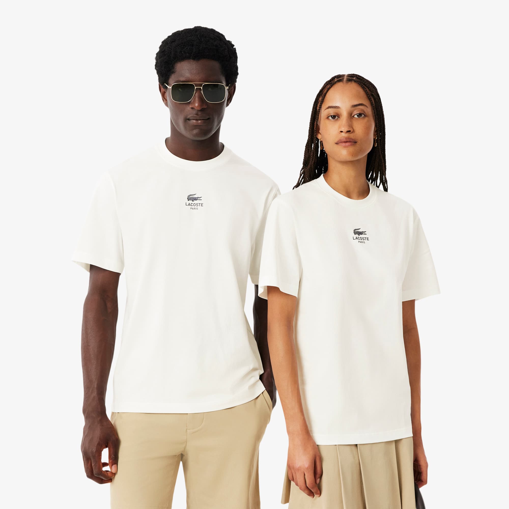 Tシャツ・カットソー LACOSTE Men T Shirts 1212 White 71YqLetlWQL._UY1000_.jpg