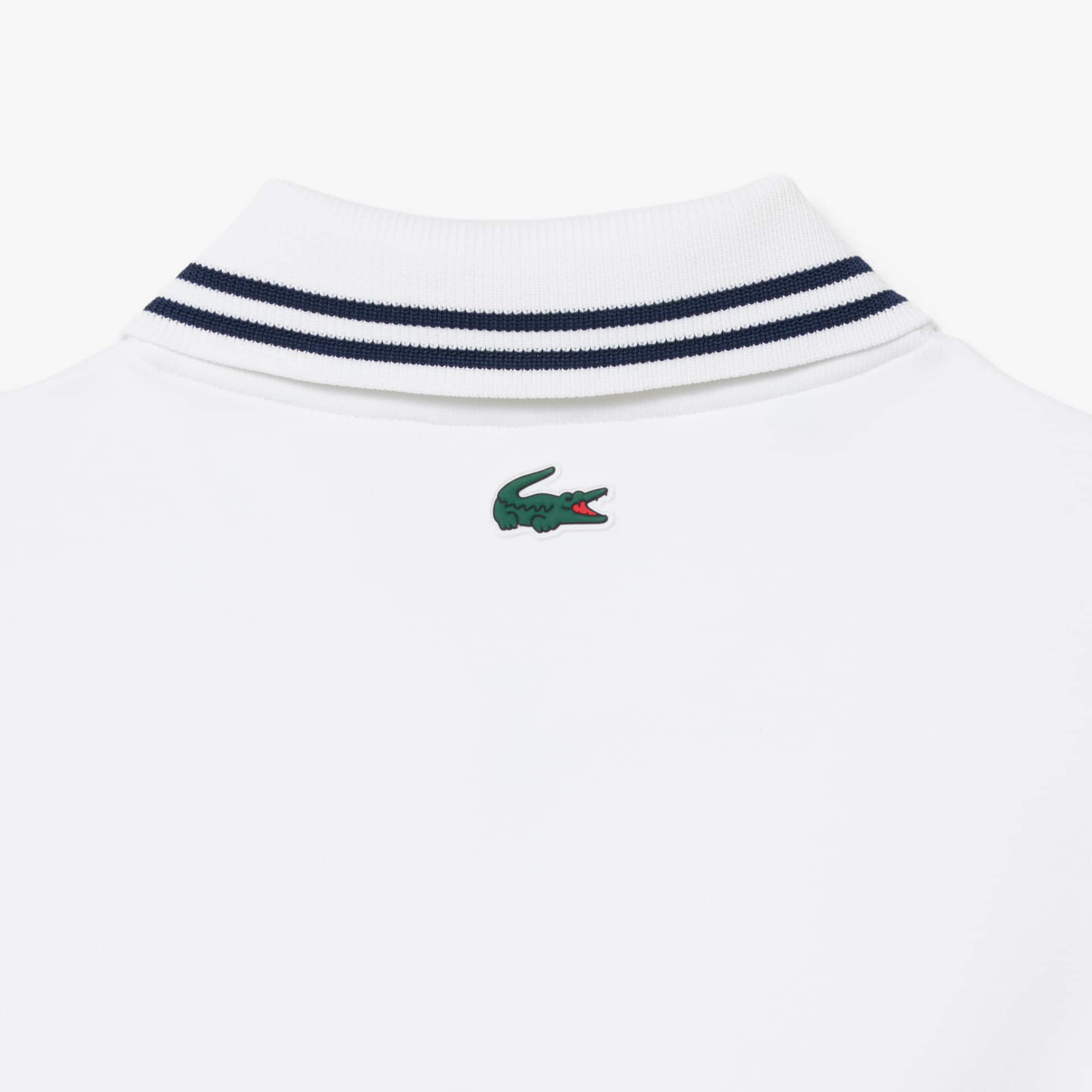 Tennis Heritage Polo Collar Zipped Sweatshirt - Sweaters