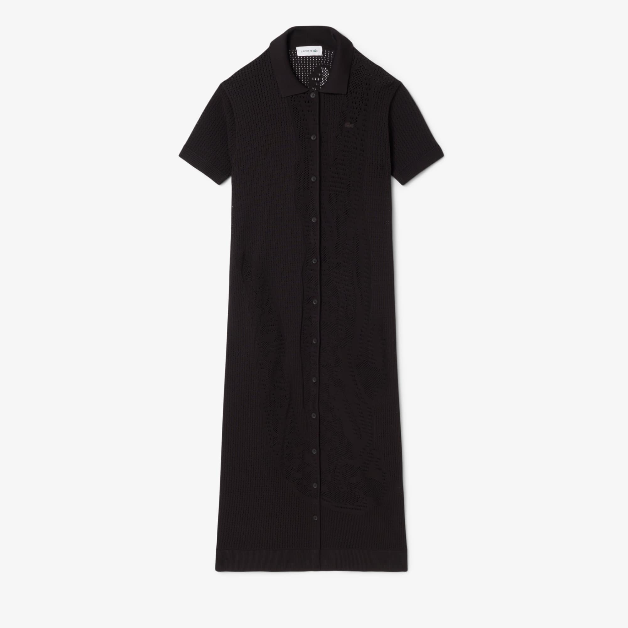 Crochet Polo Dress - Dresses - New In 2026 | Lacoste
