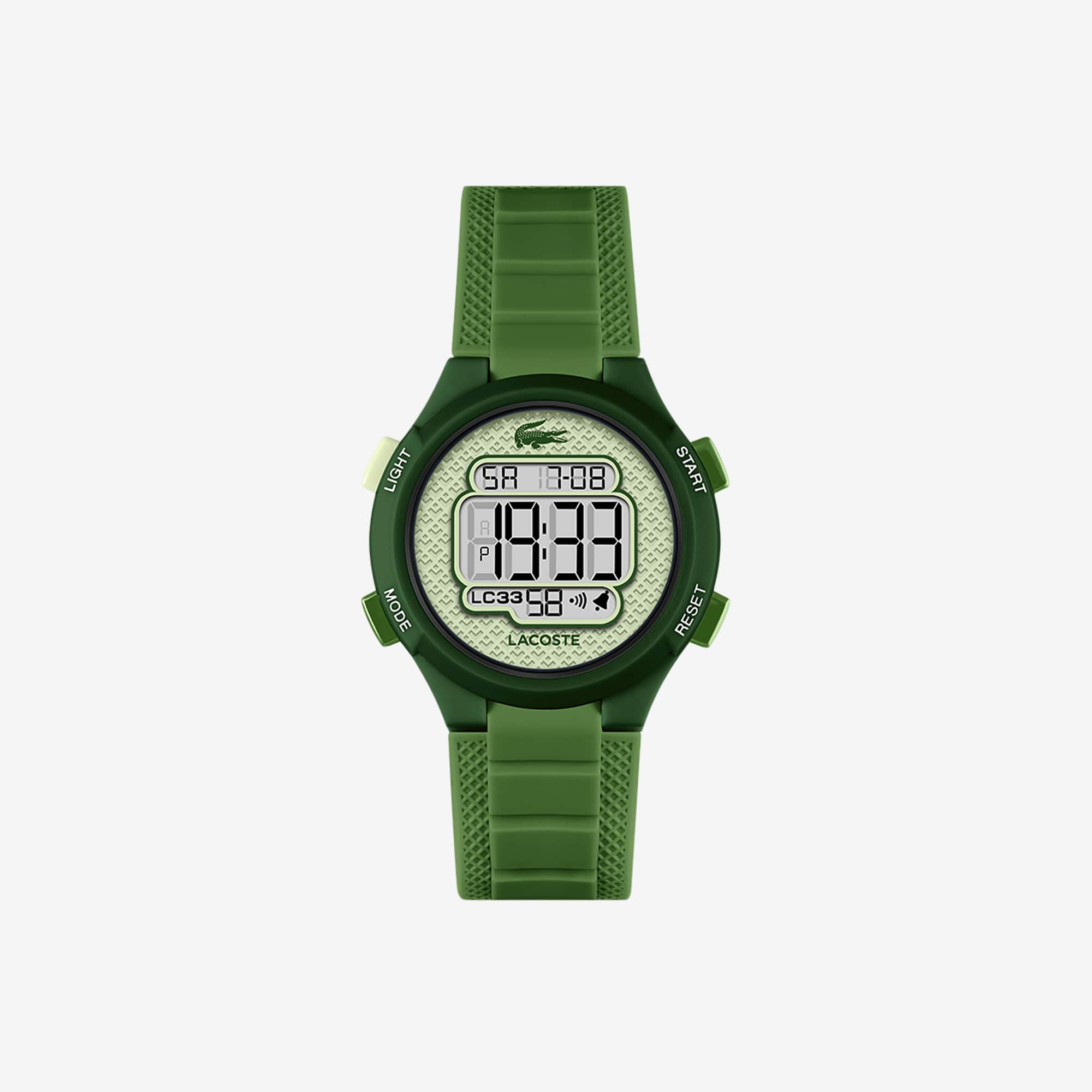 Lacoste Lc33 Kids Digital Silicone Watch - One Size