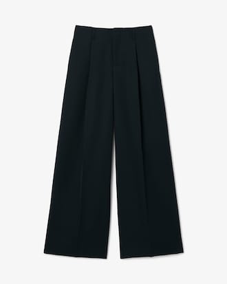 Runway Wide Fit Tailored Wool Pants