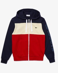Men&rsquo;s Colourblock Fleece Zip Hoodie