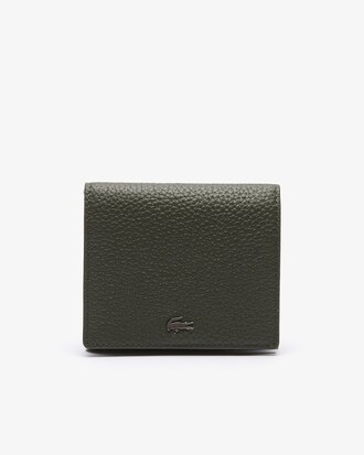 Soft Matte Small Grained Leather Foldable Wallet