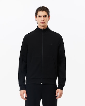 Men's High-Neck Zip-Up Sweatshirt