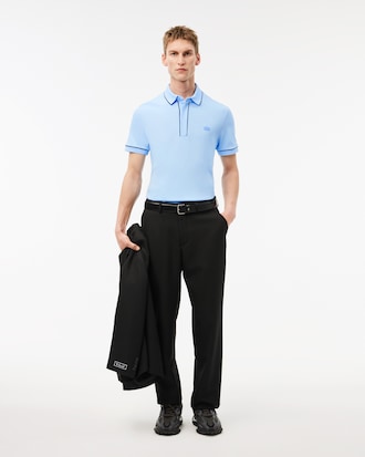 Men's Regular Fit Paris Stretch Piqué Polo