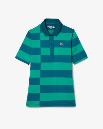 Women's SPORT Striped Jersey Golf Sweater