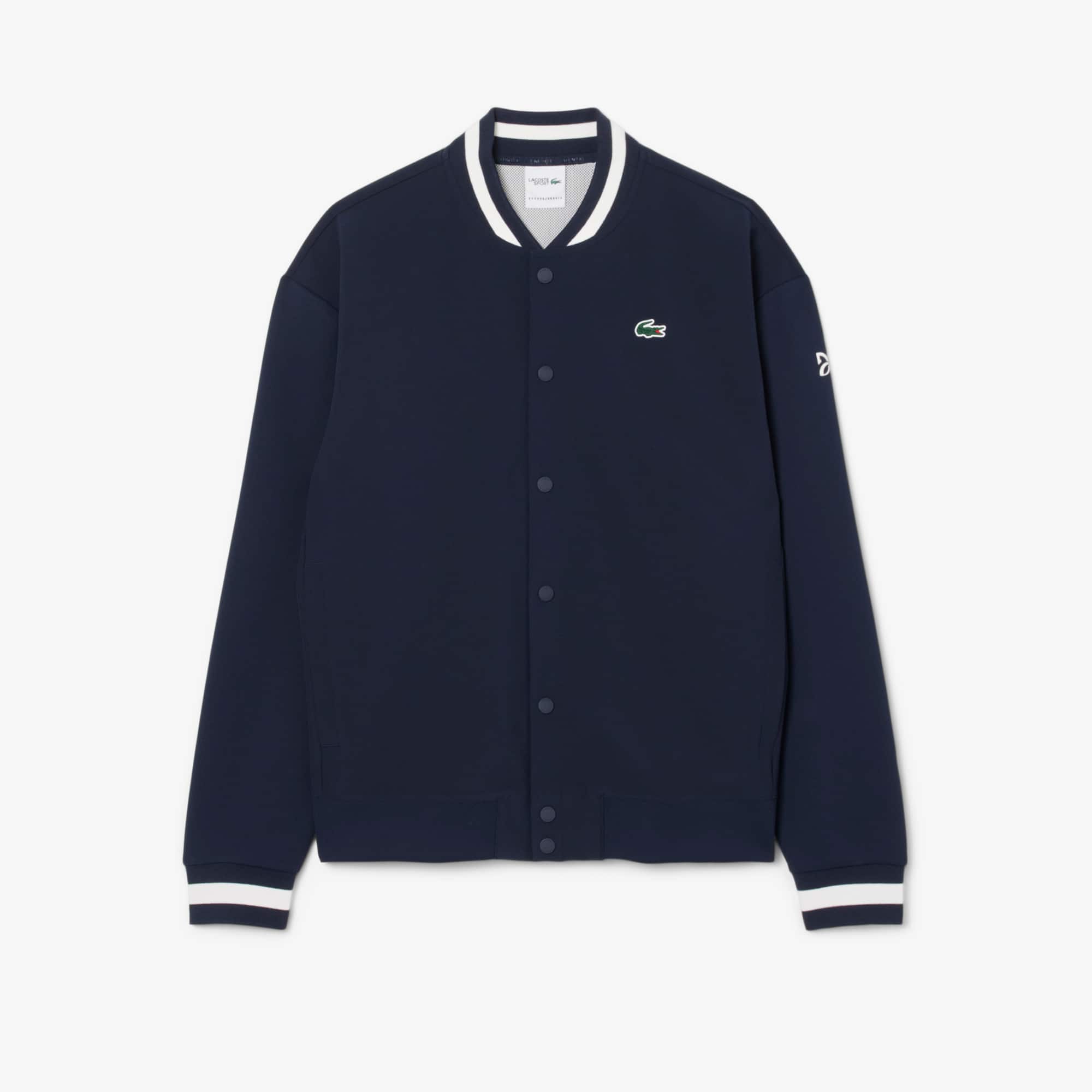 Men's Lacoste Tennis x Novak Djokovic Zip-Up Jacket