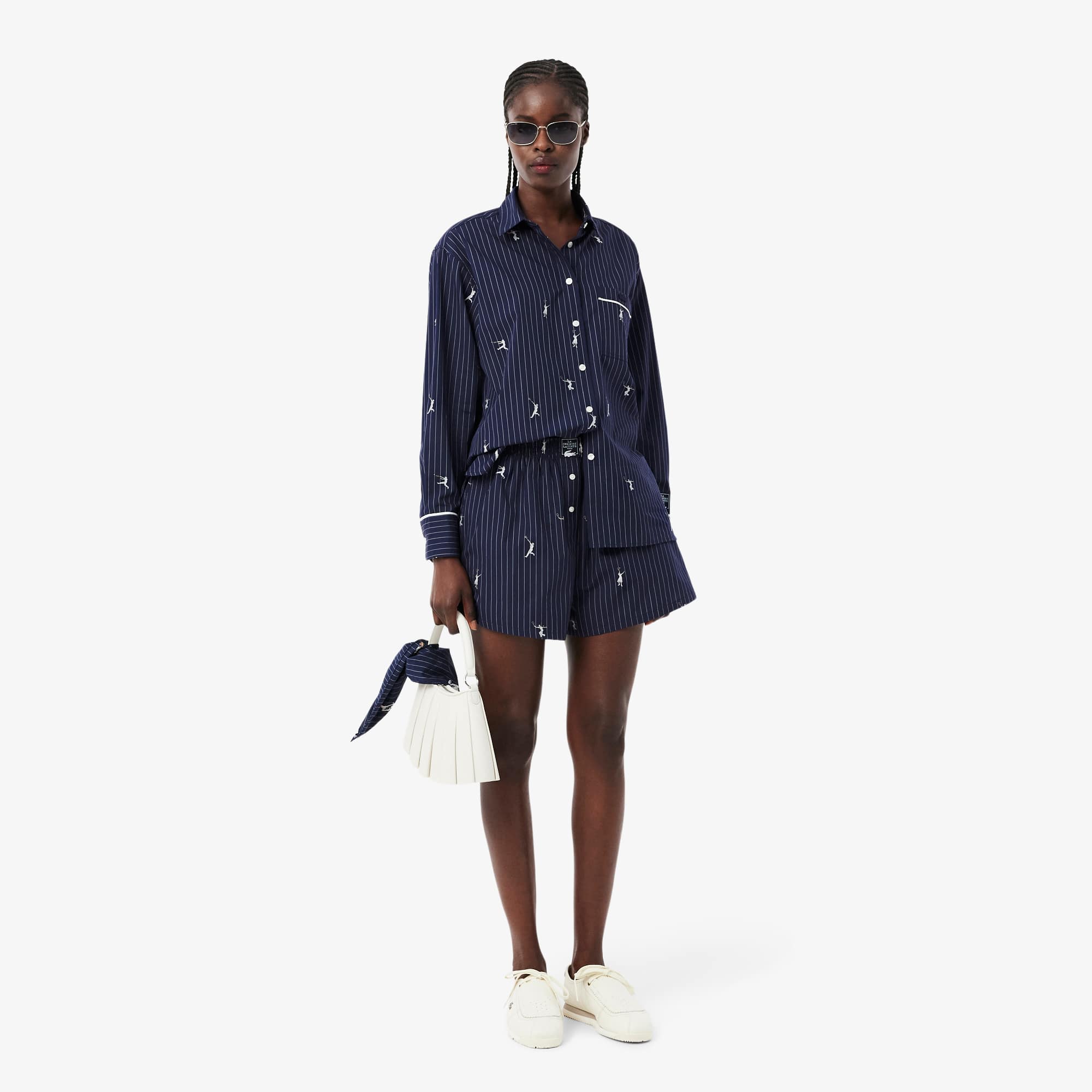 【alors paris】ボーダーカットソー　ネイビー×ホワイト Haut marinière 【a】 ネイビー×アイボリー – aLORS online store