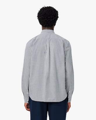 Regular Fit Plaid Poplin Shirt