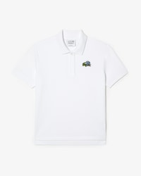 Polo estampado Lacoste x Netflix para mujer
