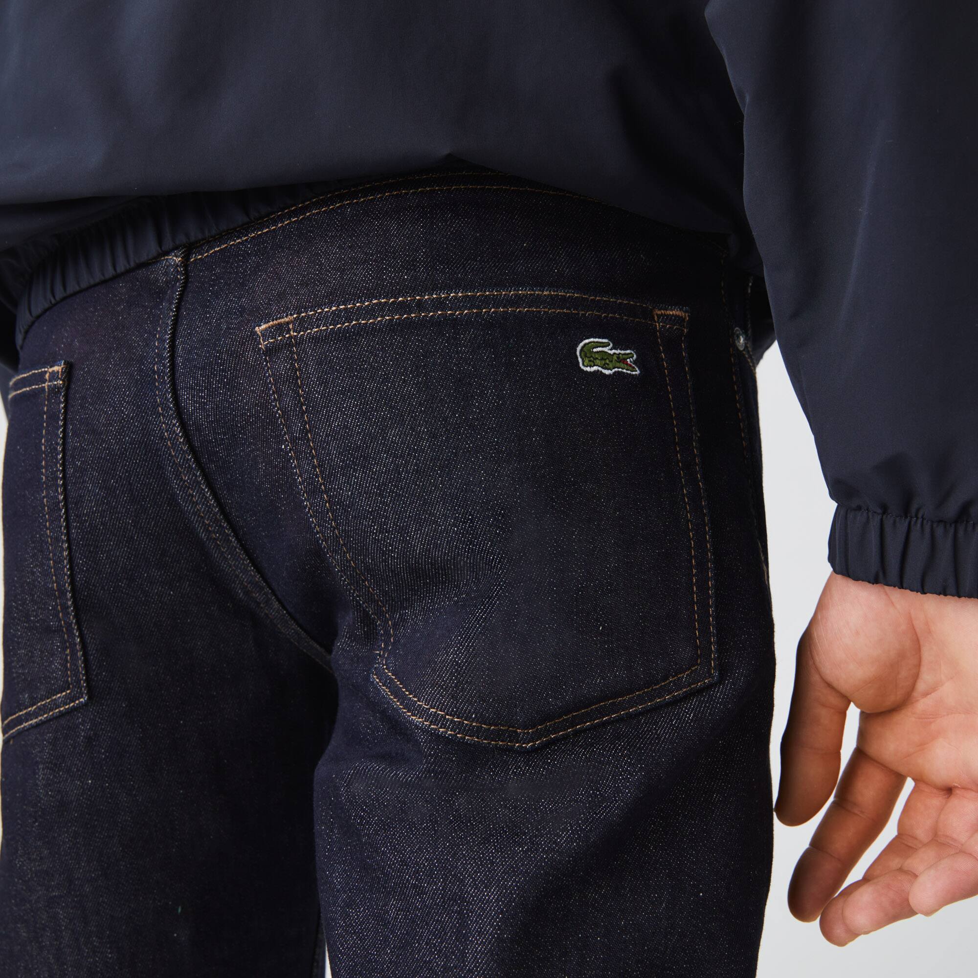 Lacoste Mens 5 Pocket Slim Fit Stretch Denim Jeans
