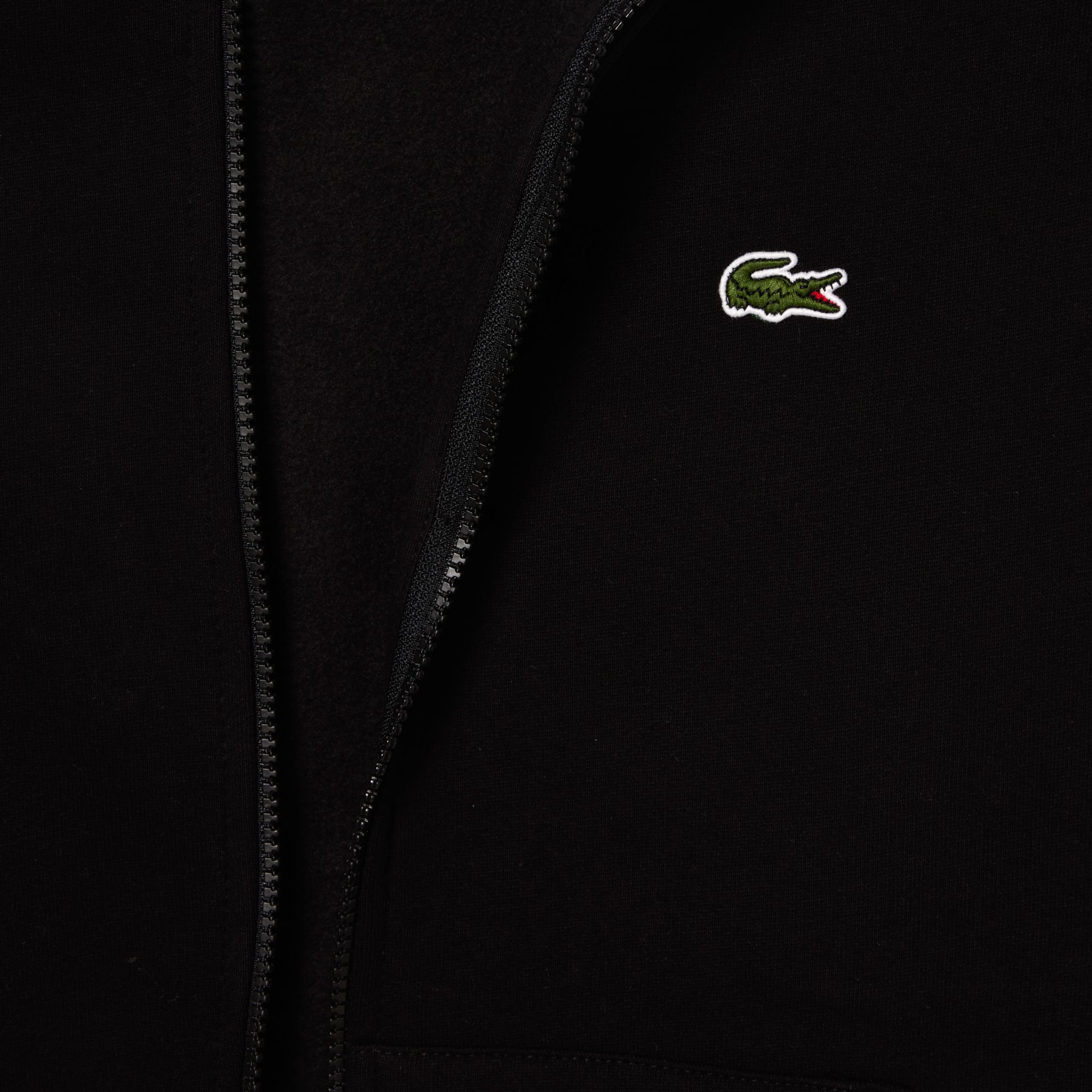 Organic Cotton Kangaroo Pocket Hoodie | Lacoste US | Men's Collection