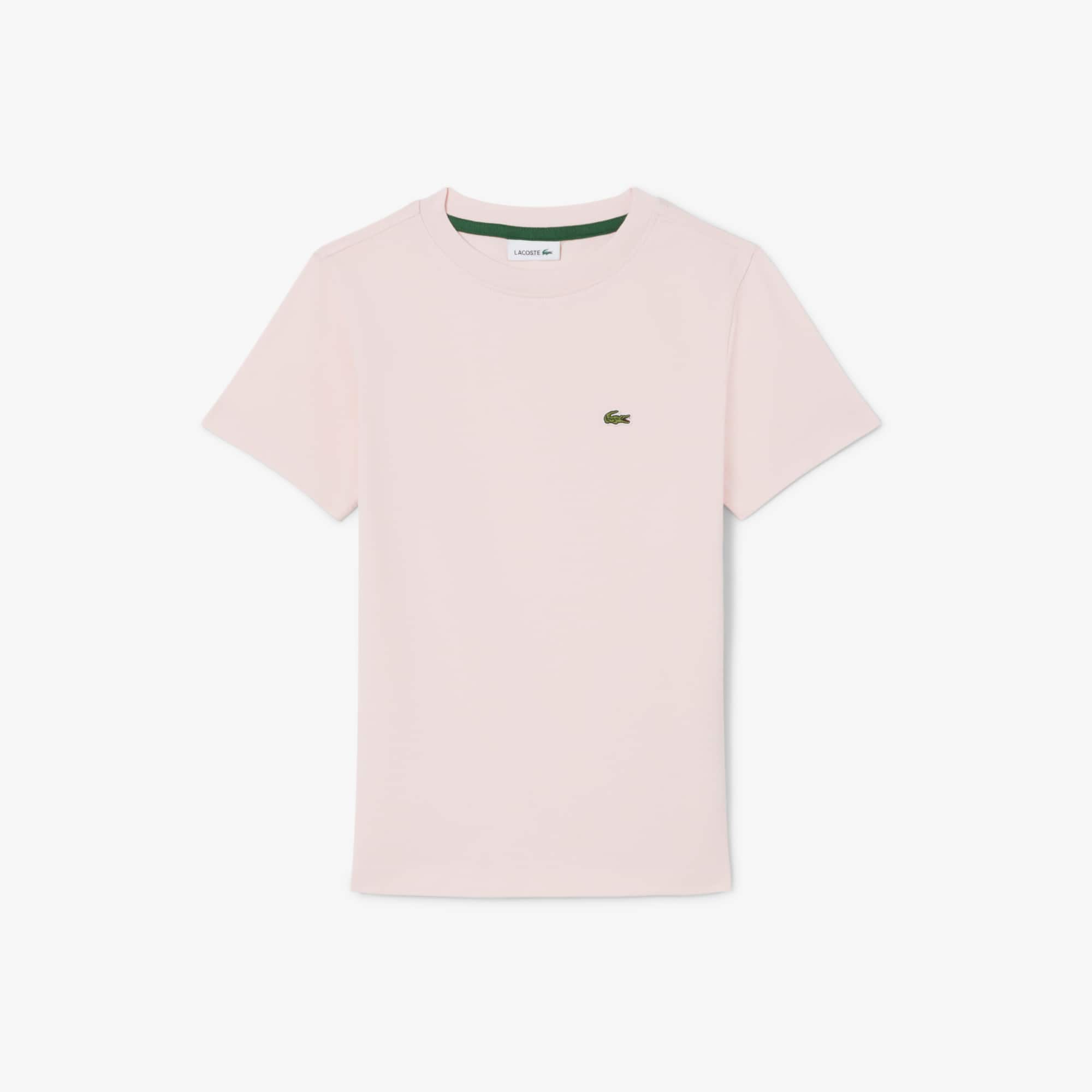 Lacoste Kids' Cotton T-shirt - 14 Years In Pink