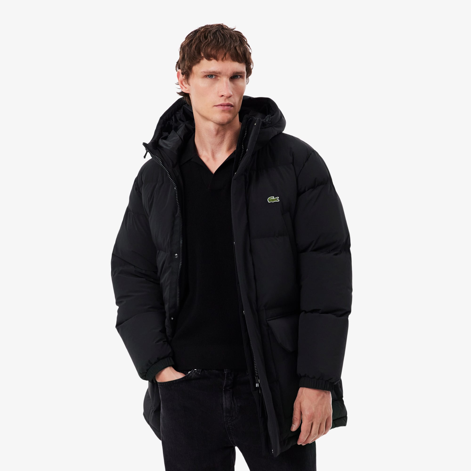 Mid Length Water-Repellent Down Jacket