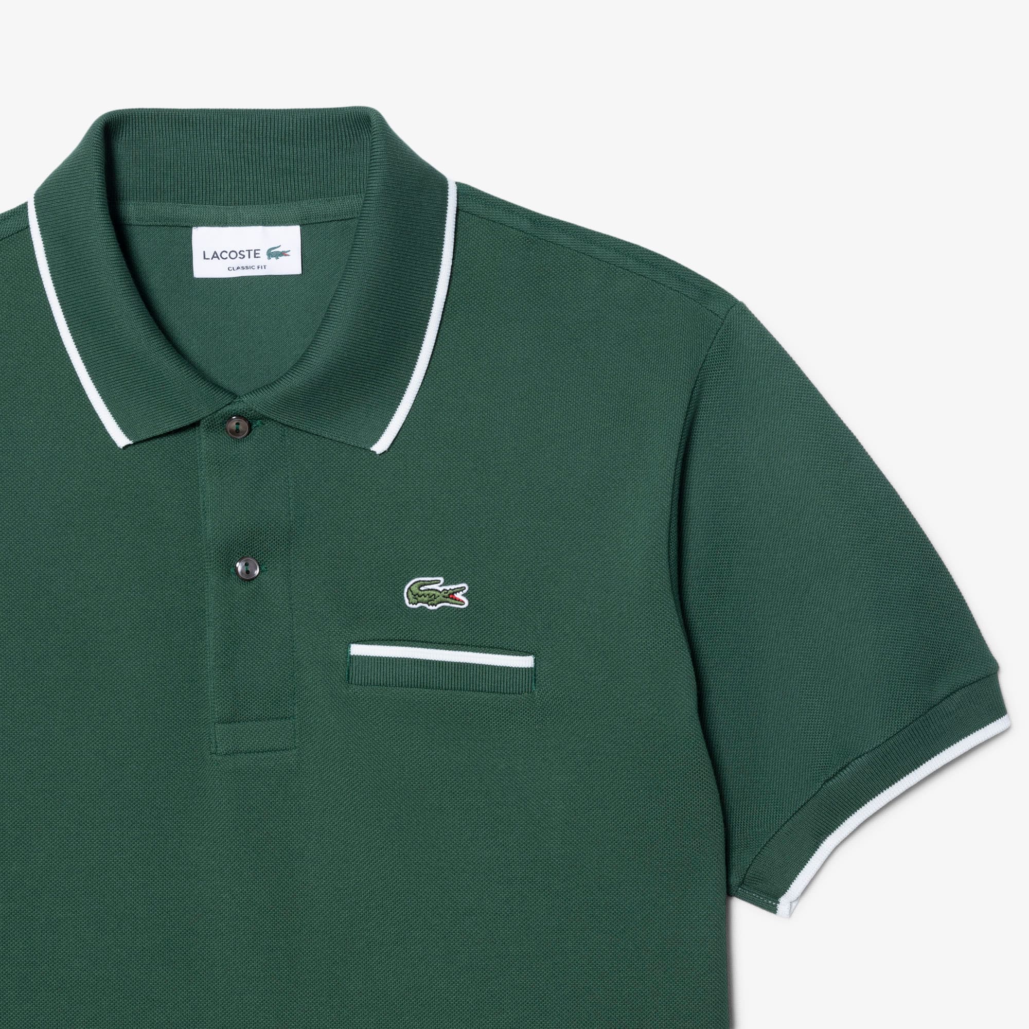 Men's Classic Fit Pocket Accent L.12.12 Polo - Polo Shirts - New