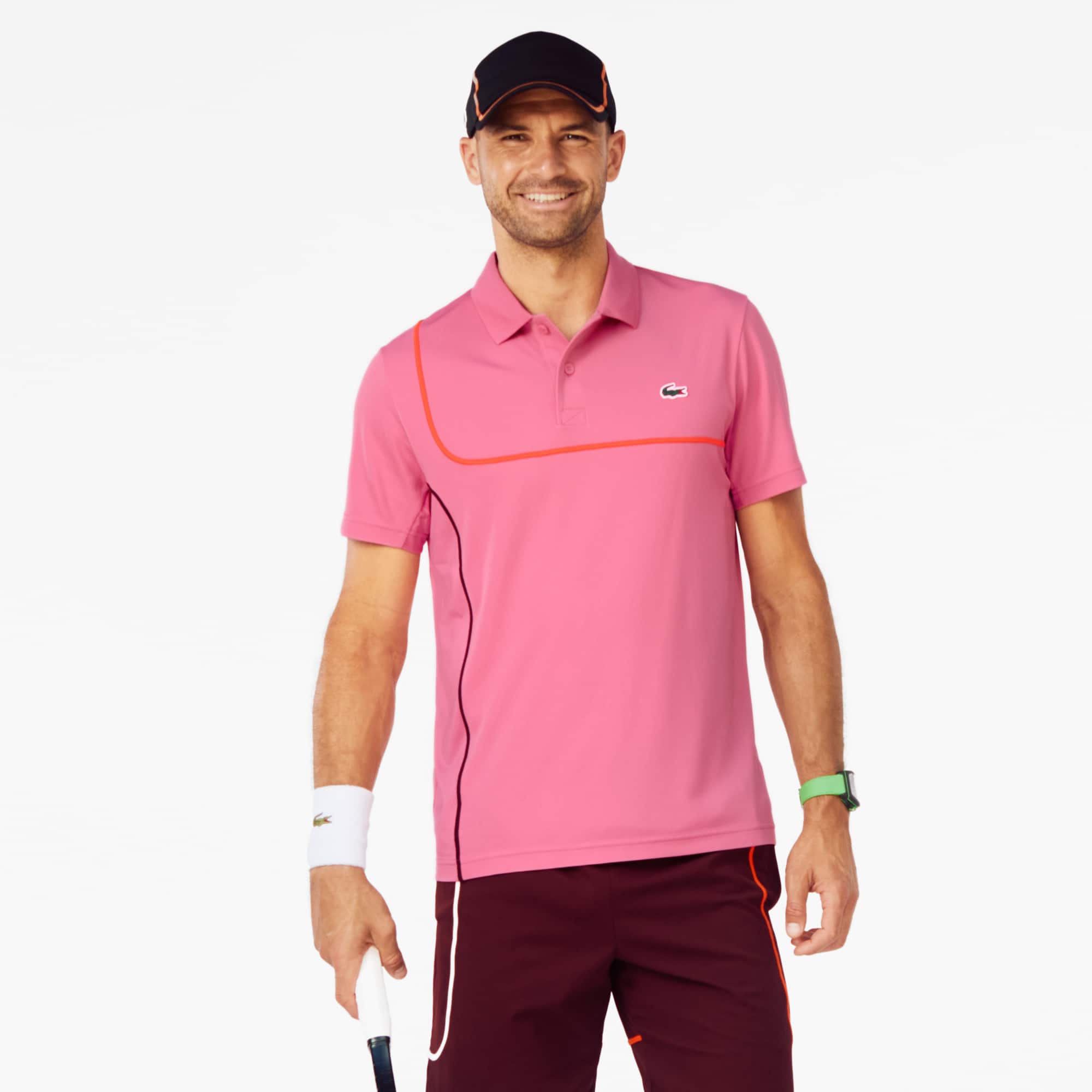 Men's Regular Fit Ultra Dry Piqué Tennis Polo - Polo Shirts