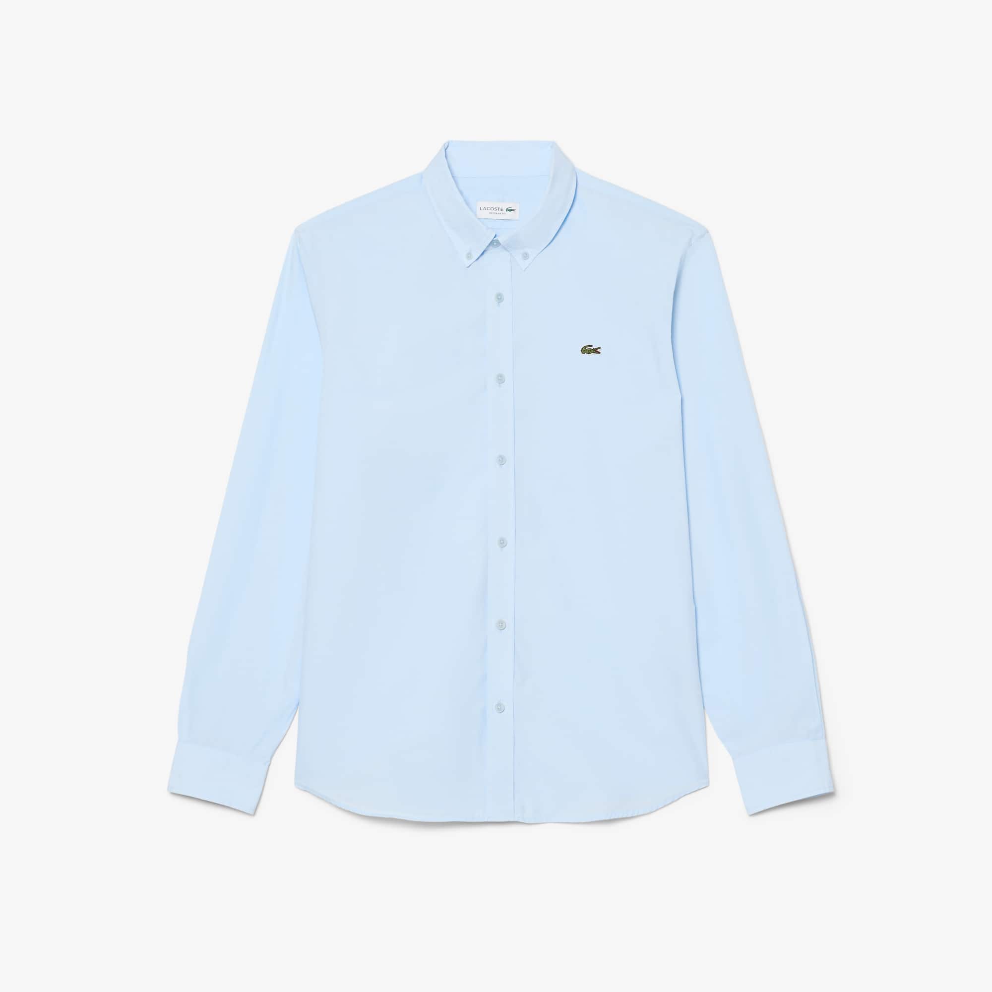 Regular Fit Stretch Poplin Shirt