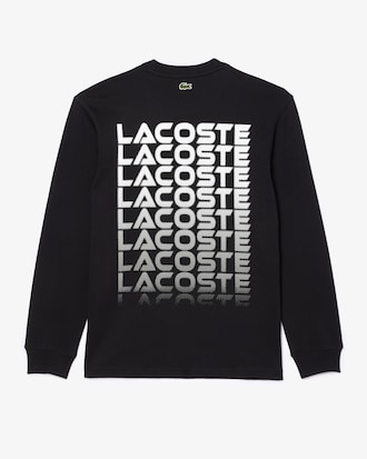 Unisex Men's Long Sleeve Relaxed Fit Branded T-Shirt