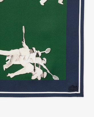 Women's Lightweight Printed Silk Scarf