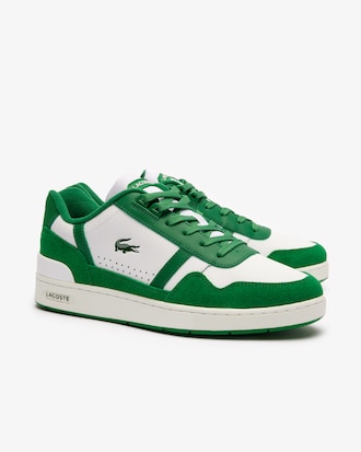 Sneakers de deporte de Piel con clip en T para hombre