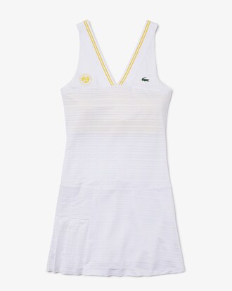 Robe Lacoste SPORT stretch et respirante &Eacute;dition Roland Garros