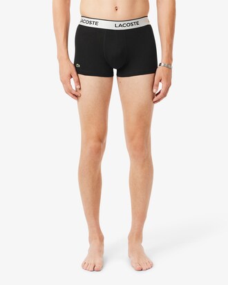 Men's 3-Pack Silver Waist Short Trunks