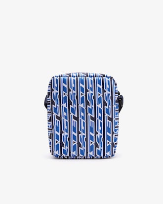 Bolso mensajero vertical de hombre Lacoste Neocroc con logo estampado