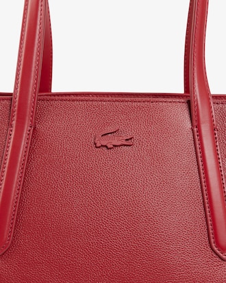 Runway Grain Leather Tote Bag