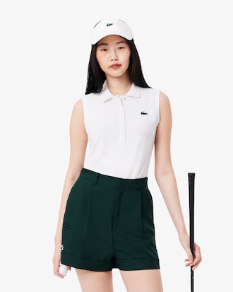Women's Slim Fit UV Protect Stretch Golf Polo
