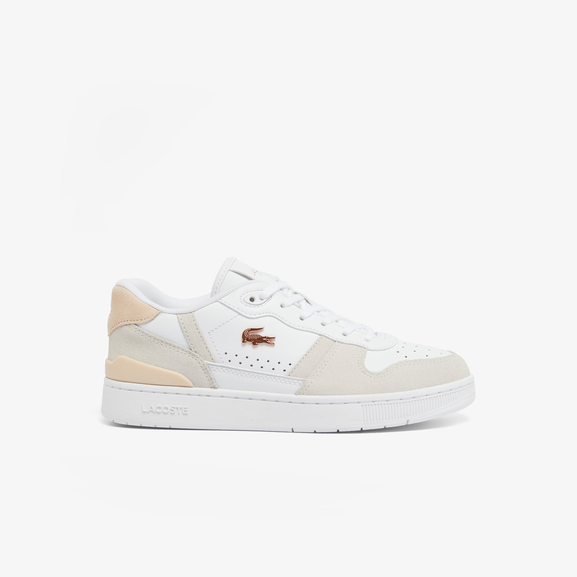 Lacoste Women's T-clip Set Leather Sneakers - 8.5