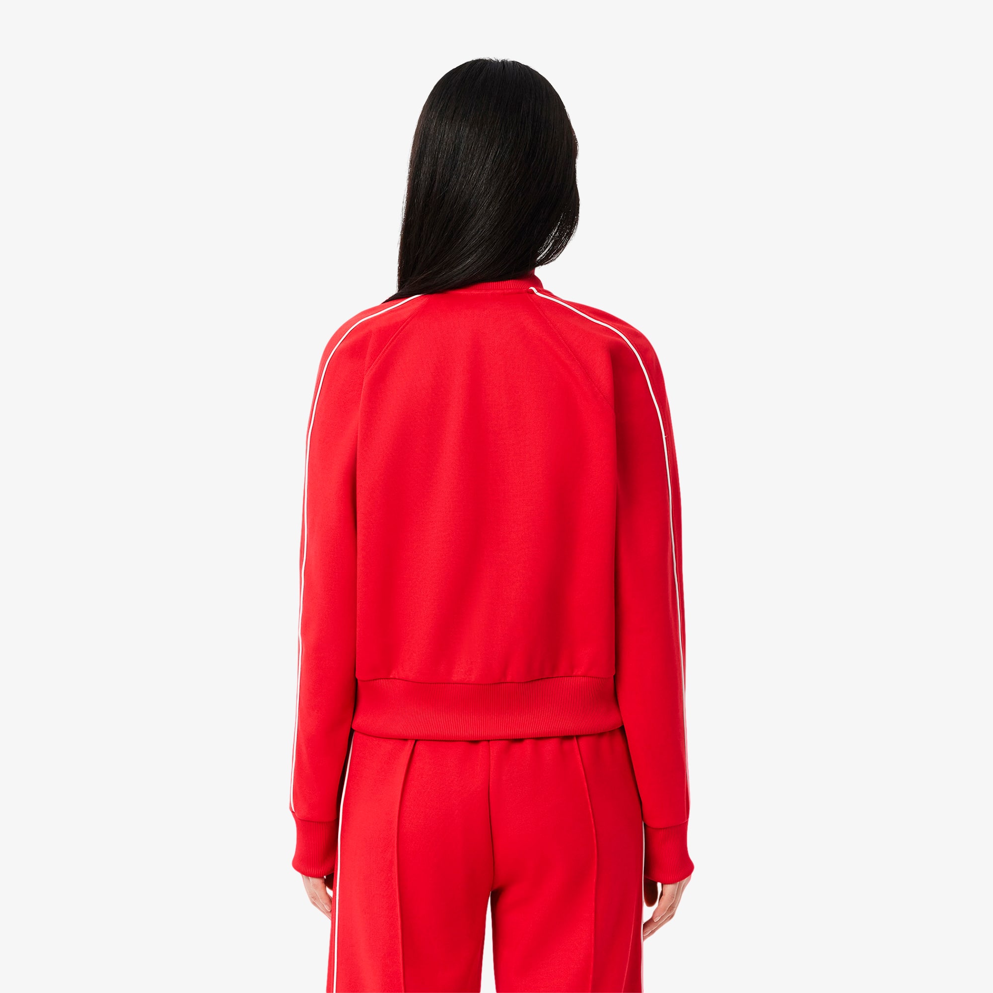 Women's Paris Zip-Up Piqué Sweatshirt - Sweaters & Sweatshirts