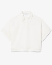 Oversized Fluid Twill Polo