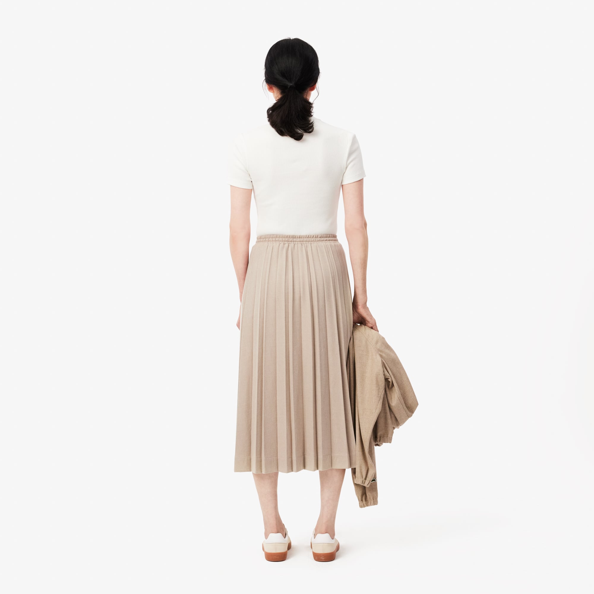 Women's Long Pleated Flannel Skirt - Shorts & Skirts - New