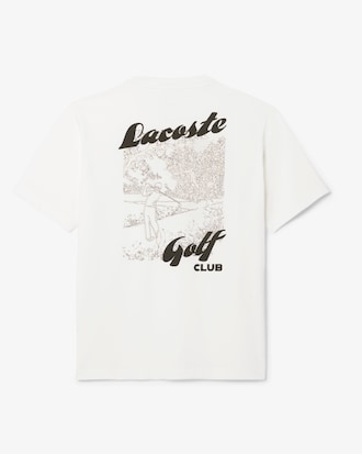 Men's Relaxed Fit Printed Golf T-Shirt